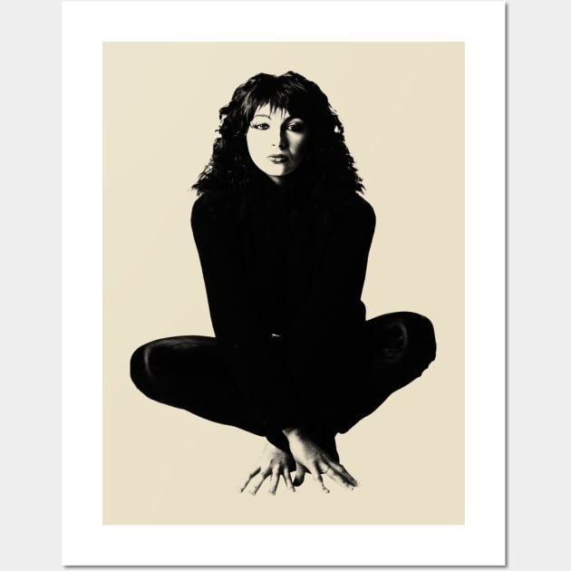 Kate Bush Aesthetic 80's Vintage Wall Art by terilittleberids